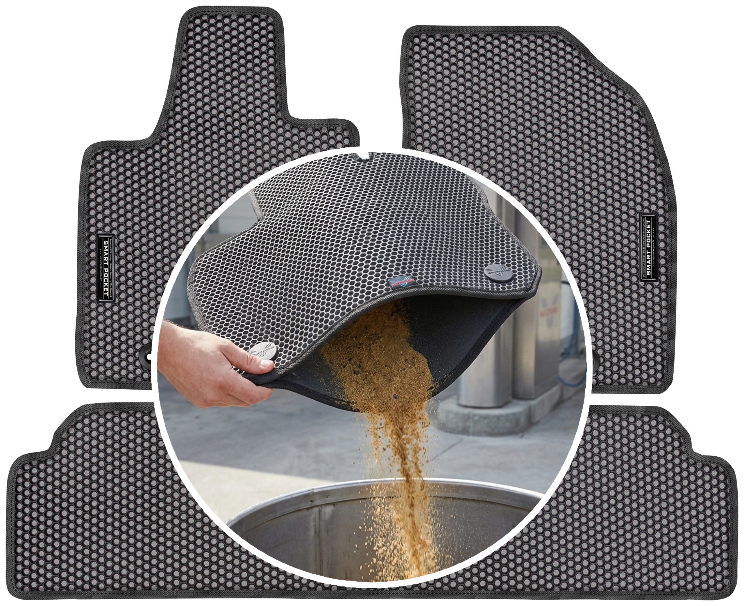 Lexus Rx III Fl 2012-2015 Koberce Eva Smart Pocket