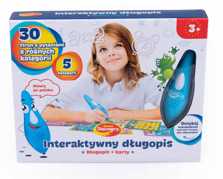 

Dumel Interaktywny Długopis Z Kartami 62401