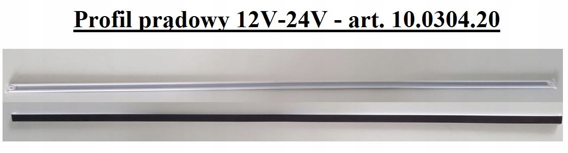 Profil Prądowy 12V lub 24V - komplet 5szt