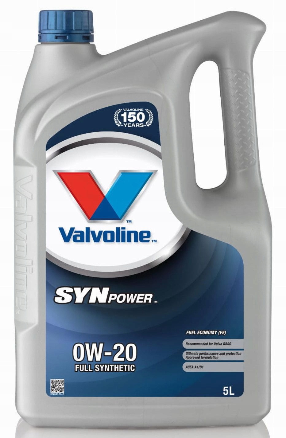 VALVOLINE SynPower FE 0W20 5L VOLVO VEA VCC RBSO-2AE ACEA C5 NOWY ...