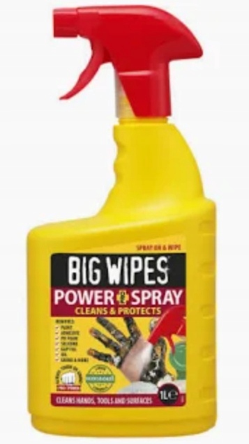 Levně Big Wipes Power Spray pro čištění – čisticí sprej Heavy-Duty 1L