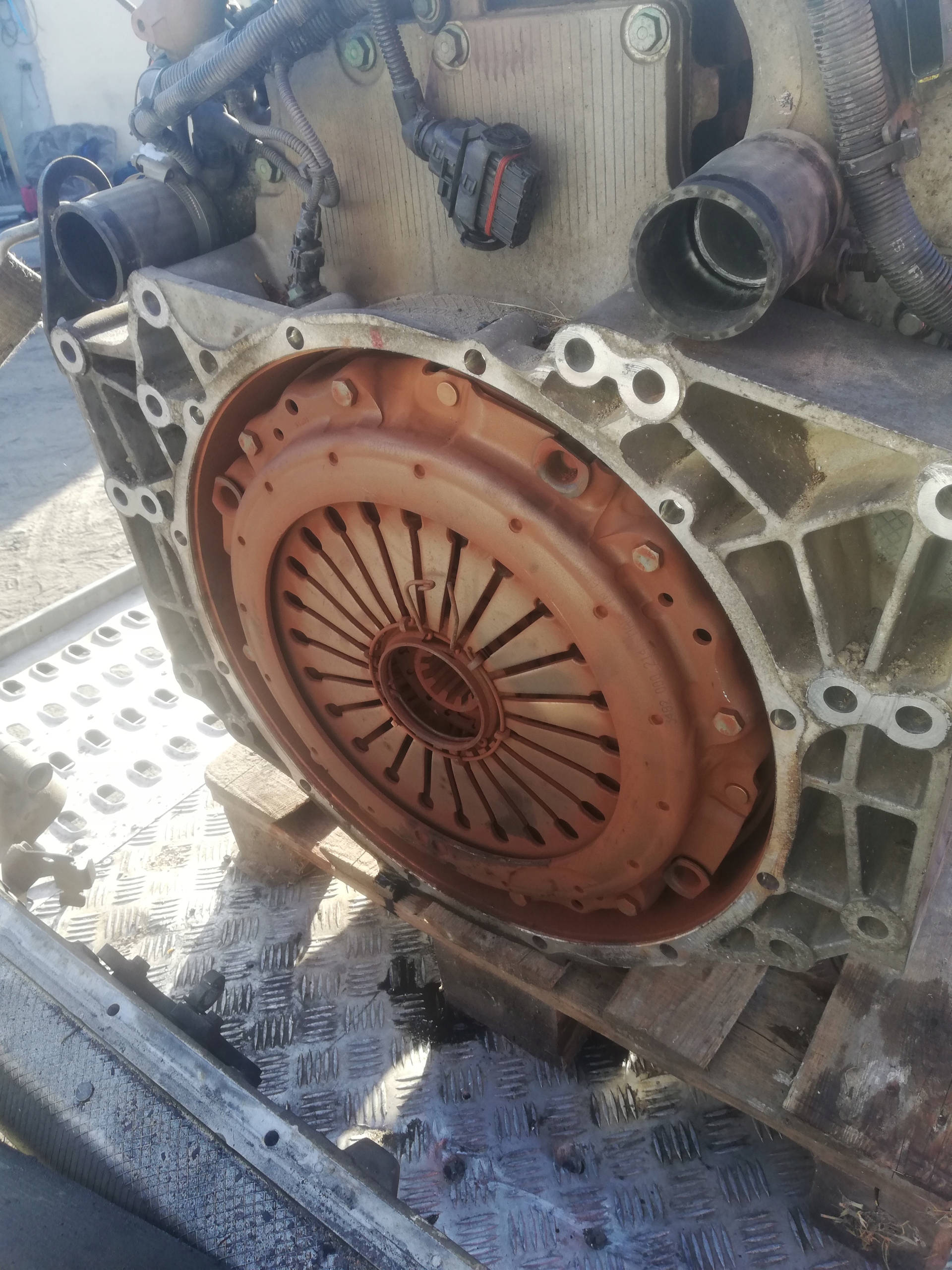 SPRZEGŁO TARCZ DOCISK KOŁO MAN TGX E6 KOMPLET