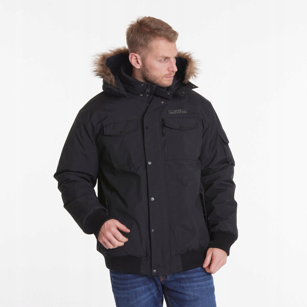 Velká bunda Parka Černá Tech Air X2 North 56°4