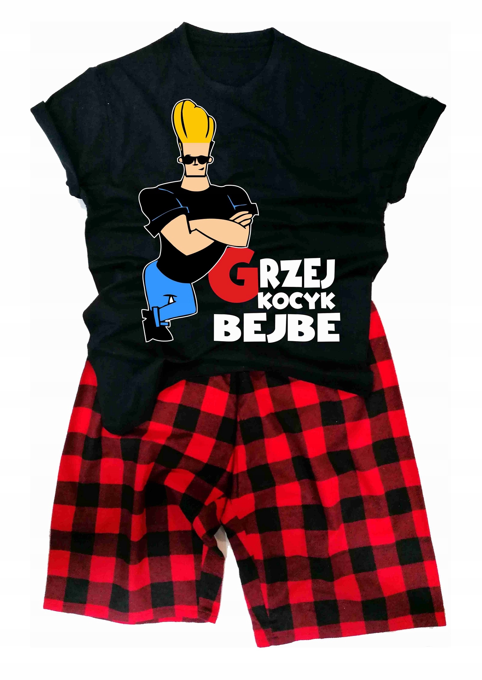 Pánské pyžamo pro chlapce dárek ke Dni chlapců Hřejivá deka Bejbe XL