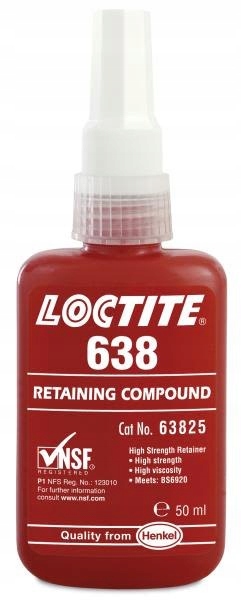 Anaeróbne lepidlo Loctite 638 50 ml