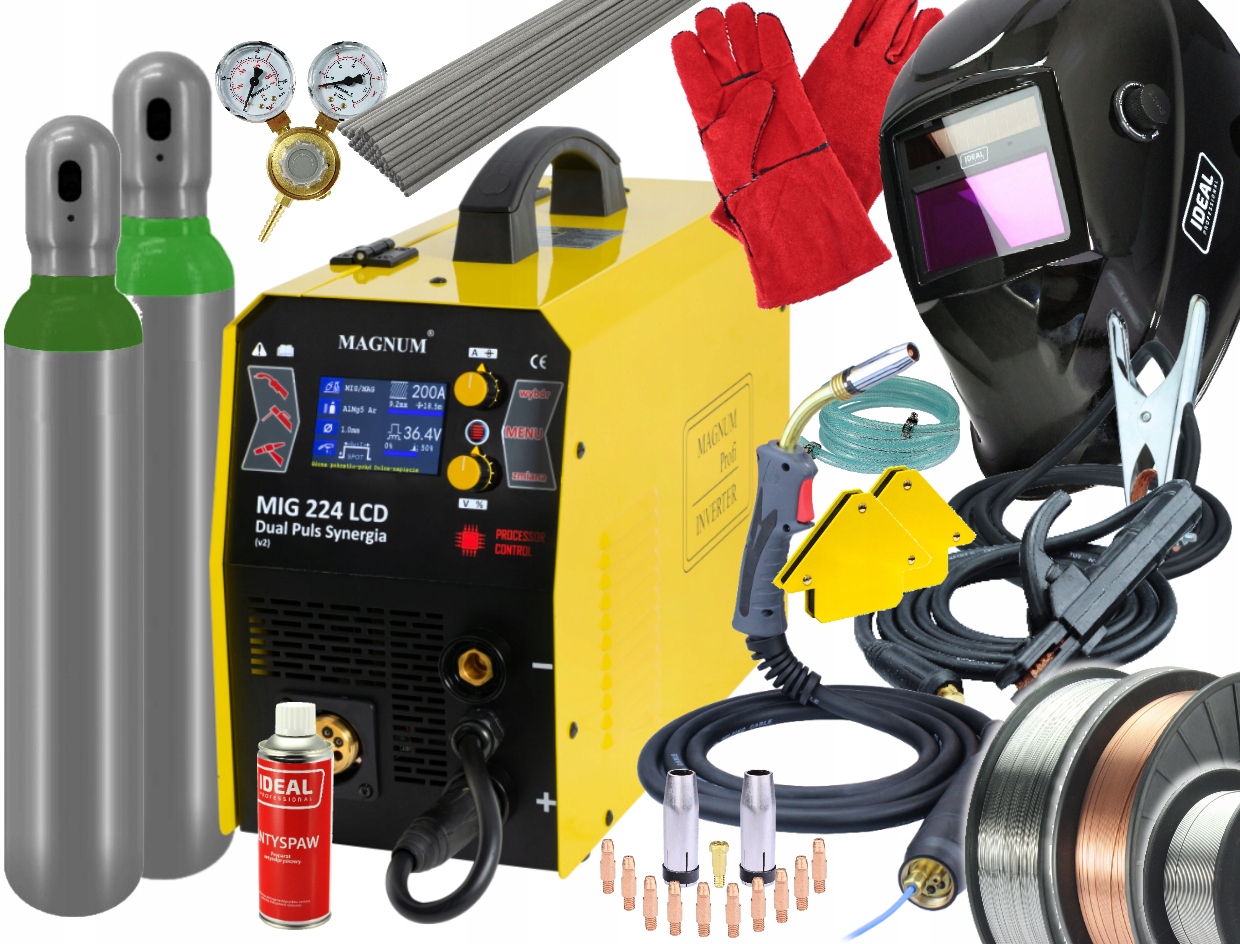 СВАРОЧНЫЙ АППАРАТ MIG 224 PULSE SYNERG MAGNUM