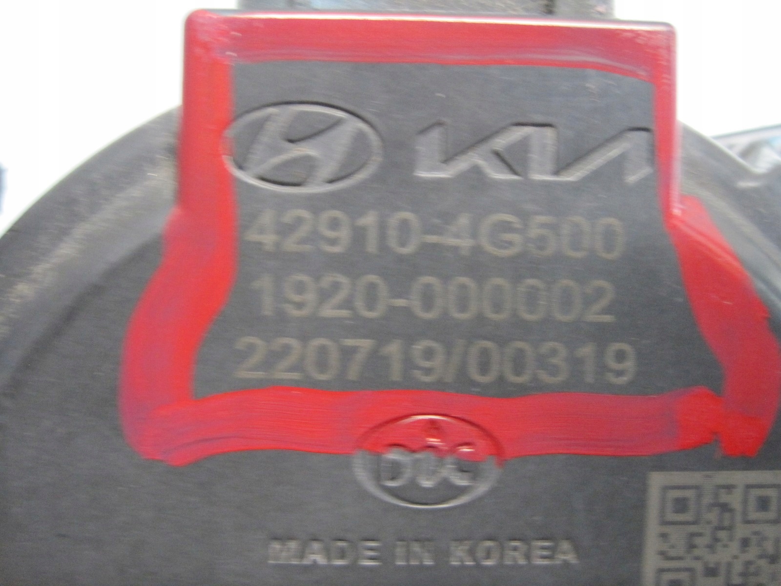 damper control unit gearboxes HYUNDAI KIA 42910-4G500