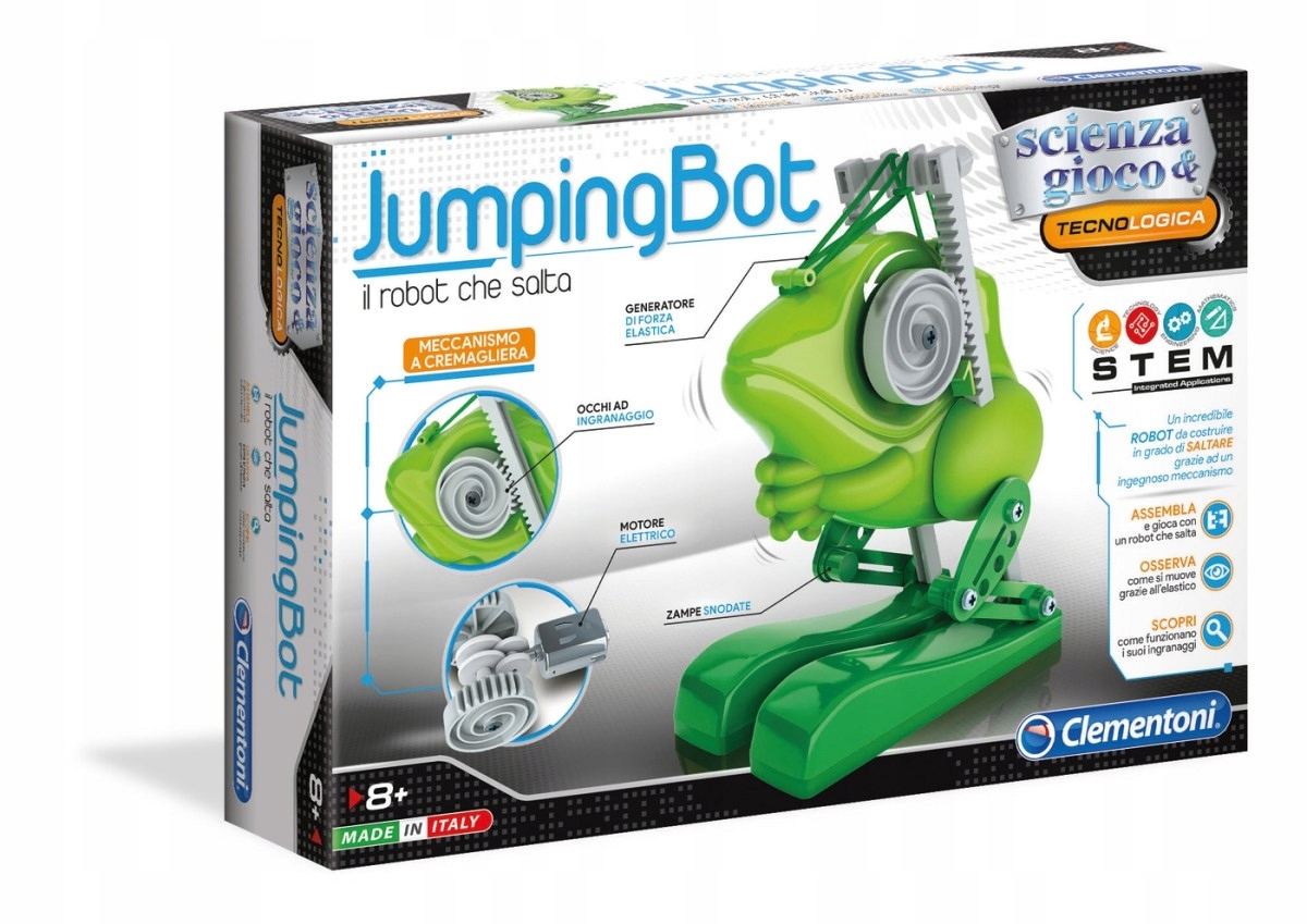 CLEMENTONI Robot interaktywny Jumpingbot