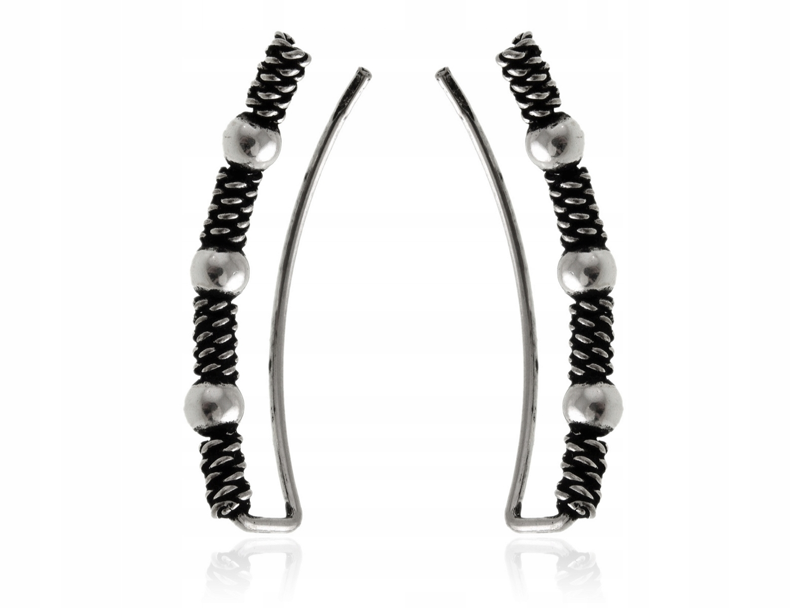 NAUSZNICE ORIENTALNE KOLCZYKI KULE KULECZKI BALLS kn191