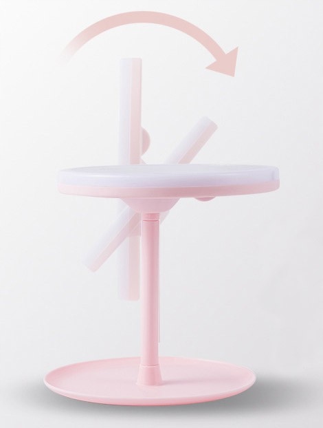 Lusterko do makijażu LED lampka nocna biały EA015 Rodzaj stojące