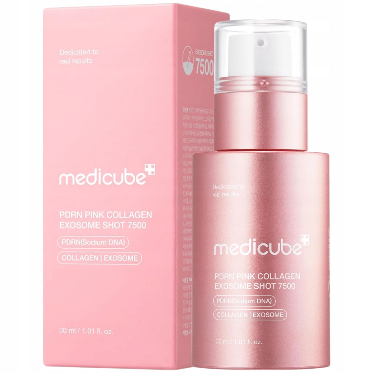 Medicube Pdrn Pink Collagen Exosome Shot Serum 7500, 30 ml