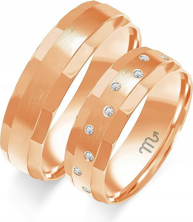 Prsten růžové zlato s gravírováním 585 vel. 14 15 16, kolekce unisex gravírování