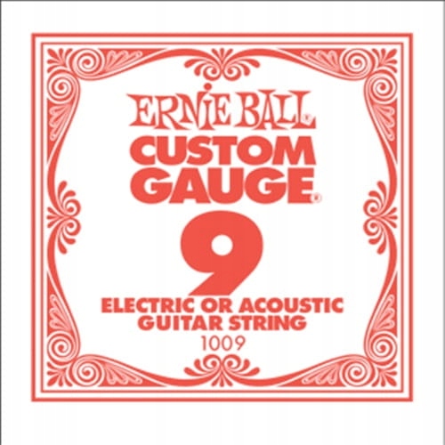 Struna pojedyncza .009 nieowijana Ernie Ball 1009