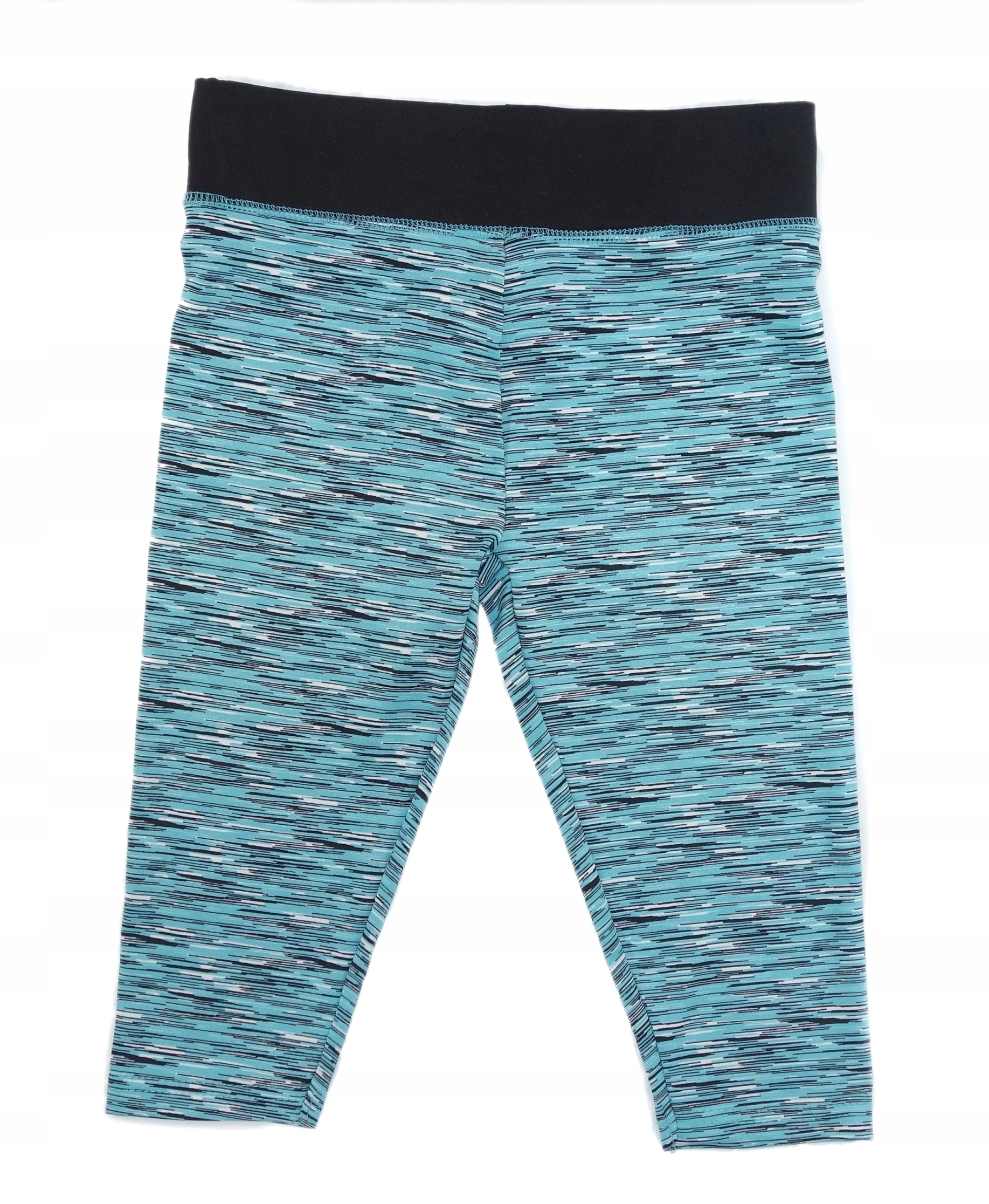 

Legginsy 3/4 Dziewczęce sportowe na gumce 146/152