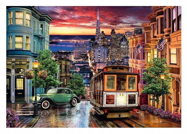

Puzzle 1000 El San Francisco Widok Compact