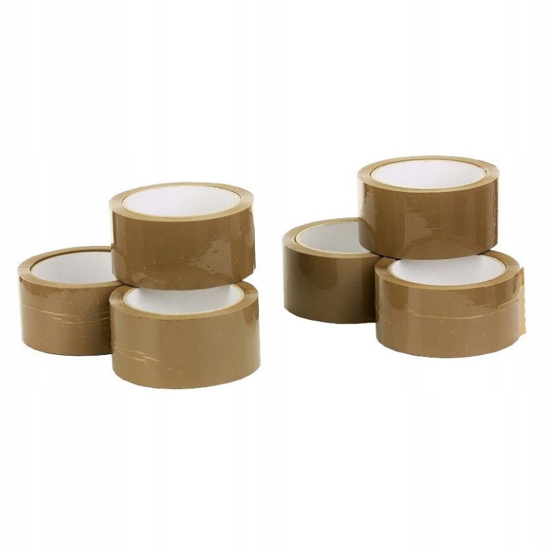 

Taśma Akrylowa Pakowa Brązowa 48mm/66y Smart
