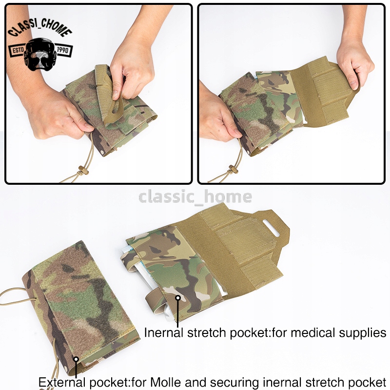 TAKTYKA MINIATUROWY APTECZKA MEDYCZNE TORBA MOLLE Model SZYBKIE WYDANIE TORBA ZESTAW MEDYCZNY MOLLE