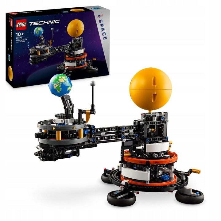 Zestaw Lego Technic 42179 Planeta Ziemia I Księżyc Na Orbicie Klocki 10+