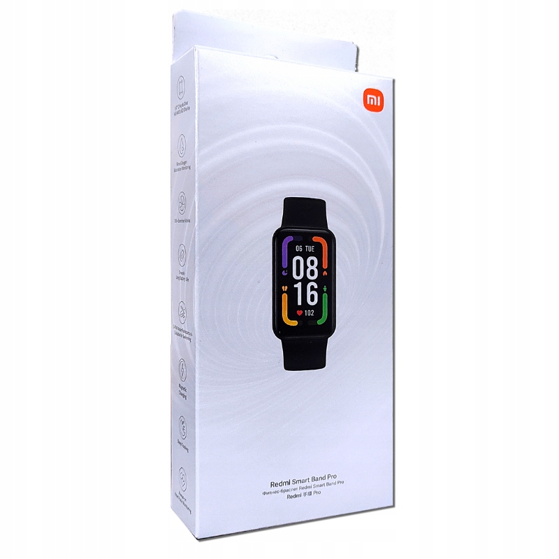 XIAOMI SMART MI BAND PRO SMARTWATCH ZEGAREK SPORT Kształt koperty prostokątna