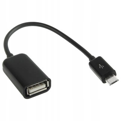 HUB OTG microUSB - 1x USB telefon mysz klawiatura