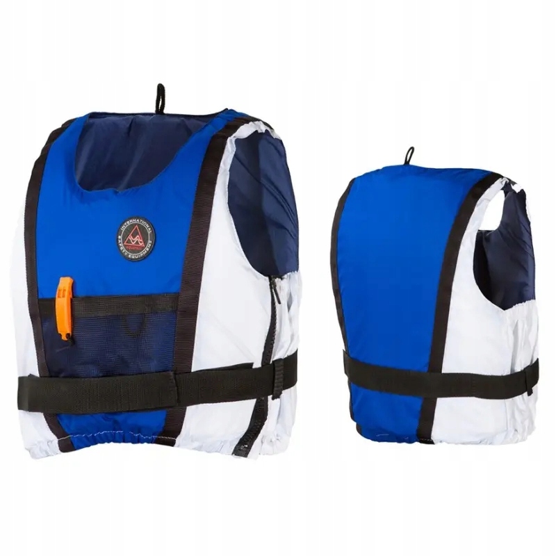 Kamizelka asekuracyjna Regatowa kapok na wodę biało-niebieska r. XS SUP