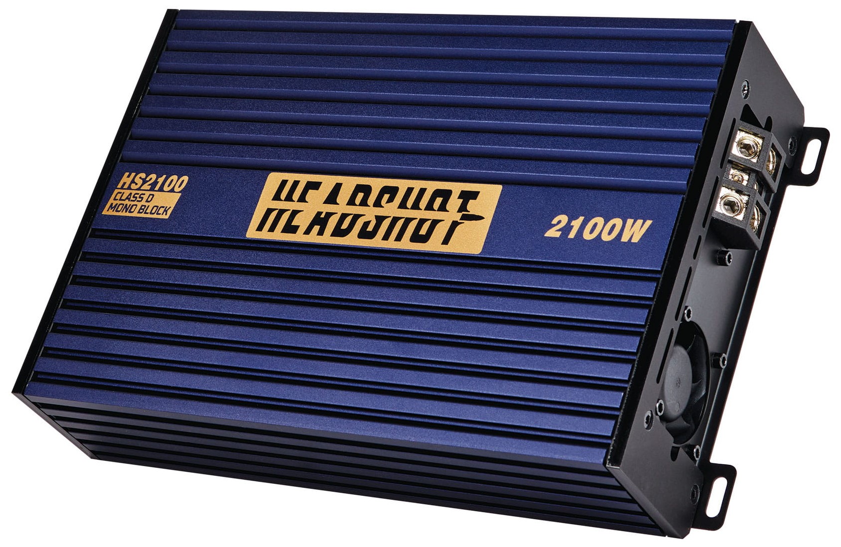 Kicx HeadShot 2100 Auto Zosilňovač 1-kanálový 800/1350/2100W Rms Diaľkové Ovládanie