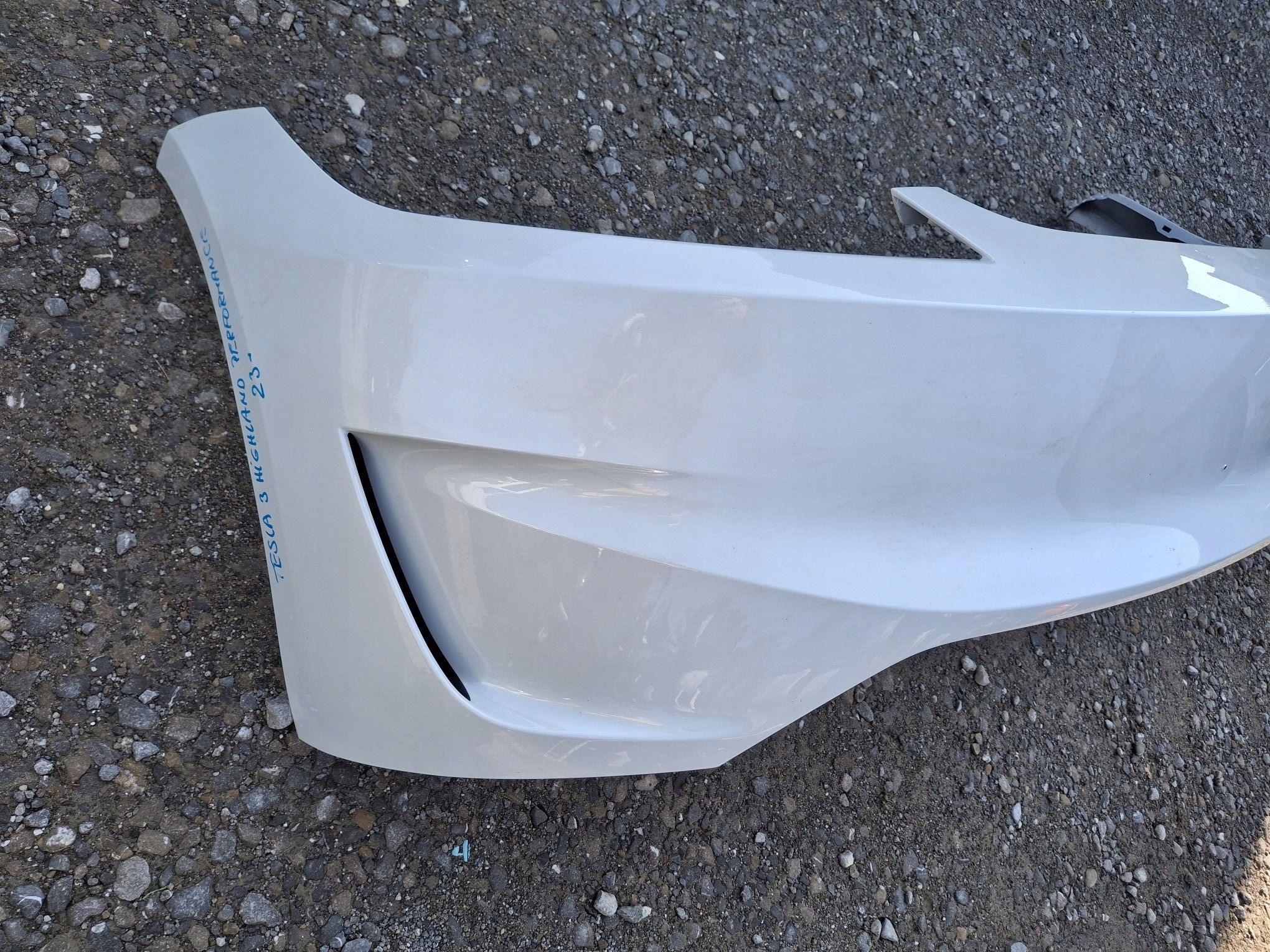 front bumper TESLA 3 LIFT HIGHLAND PERFORMANCE 2023R->