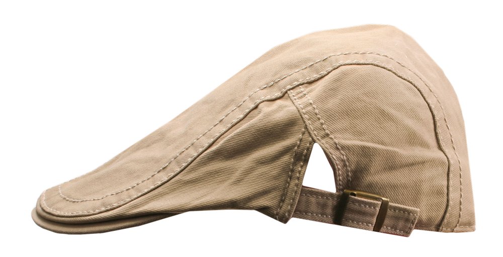 

Beżowy bawełniany letni kaszkiet - Pako Jeans