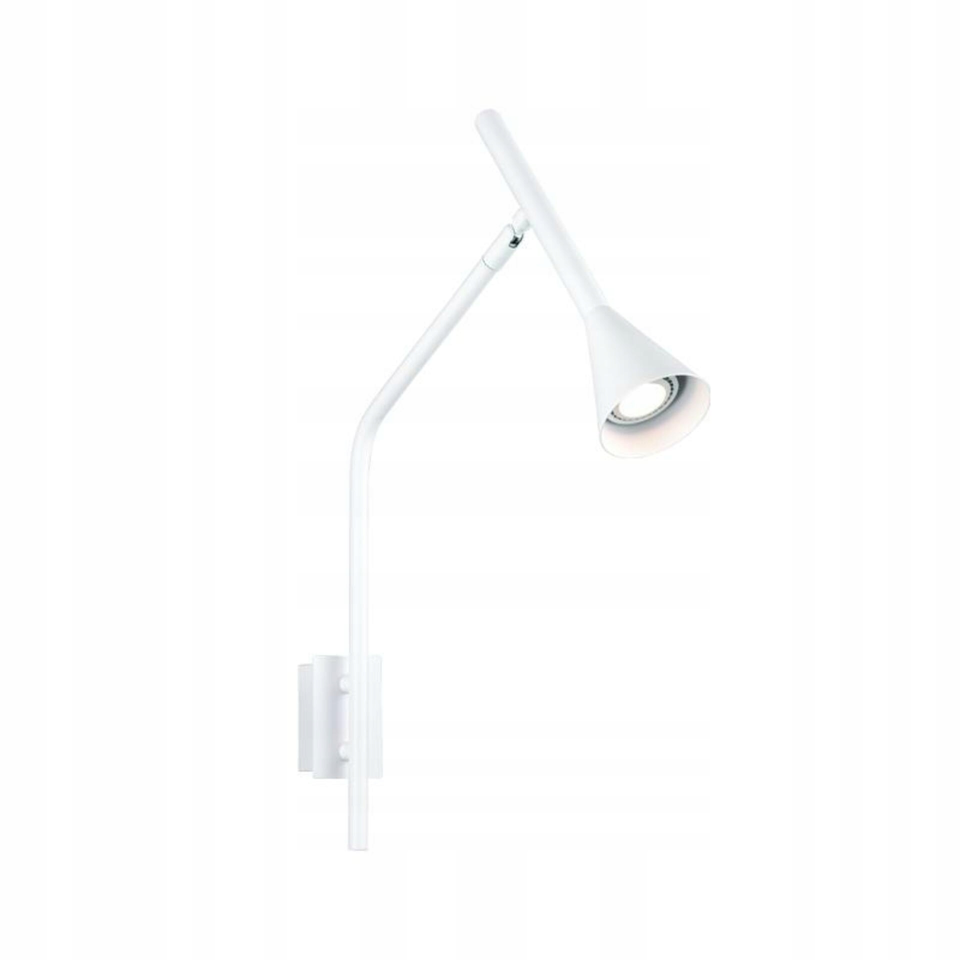 Aca Lighting nástenné svietidlo 1XGU10 Clouzot biela kov IP20 40X52X8CM YL228