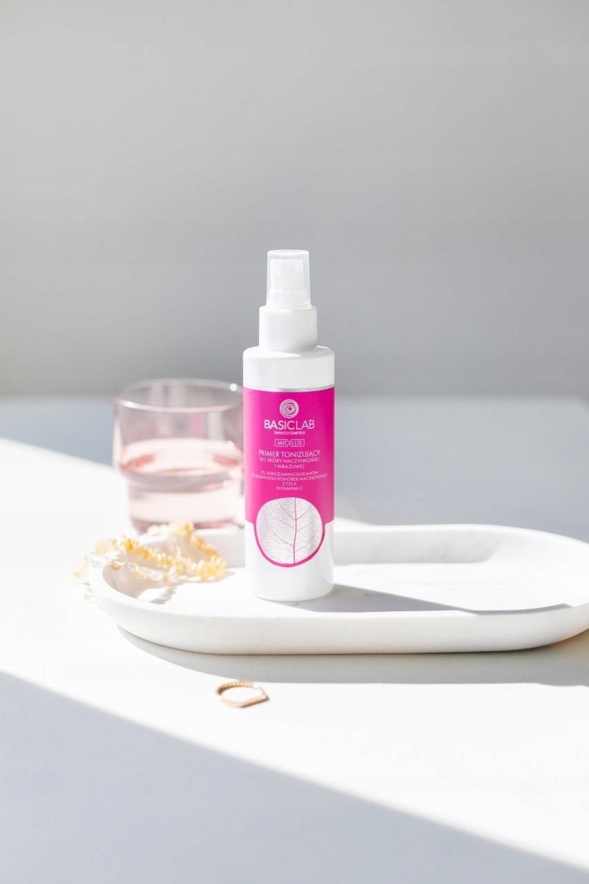 BasicLab Tonik do Twarzy do Skóry Naczynkowej Wrażliwej 150 ml Marka BasicLab Dermocosmetics