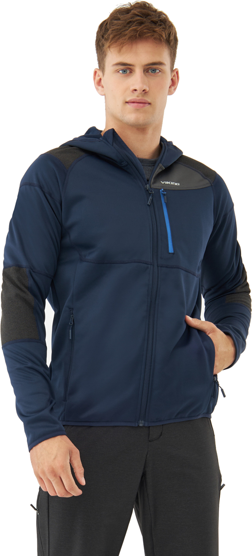 Pánská trekingová Mikina Viking Yosemite, vel. L, tmavě modrá