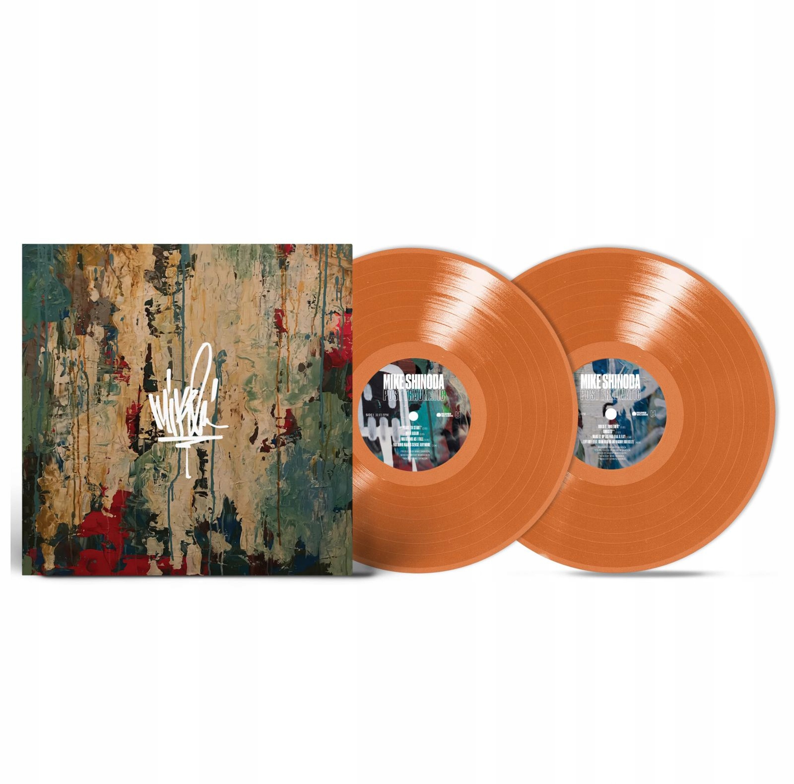 Mike Shinoda Post Traumatic 2LP Orange Folia Deluxe Edition Linkin Park