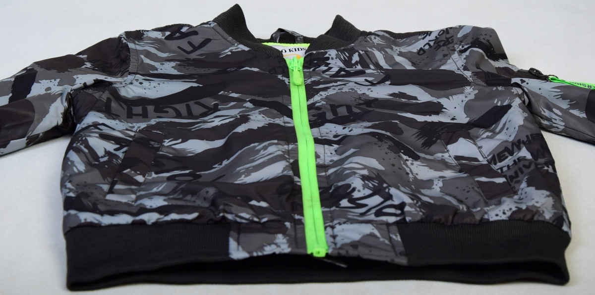 kurtka WIOSENNA Y2-2011C10 BOMBERKA MORO 128/134 Rozmiar (new) 128