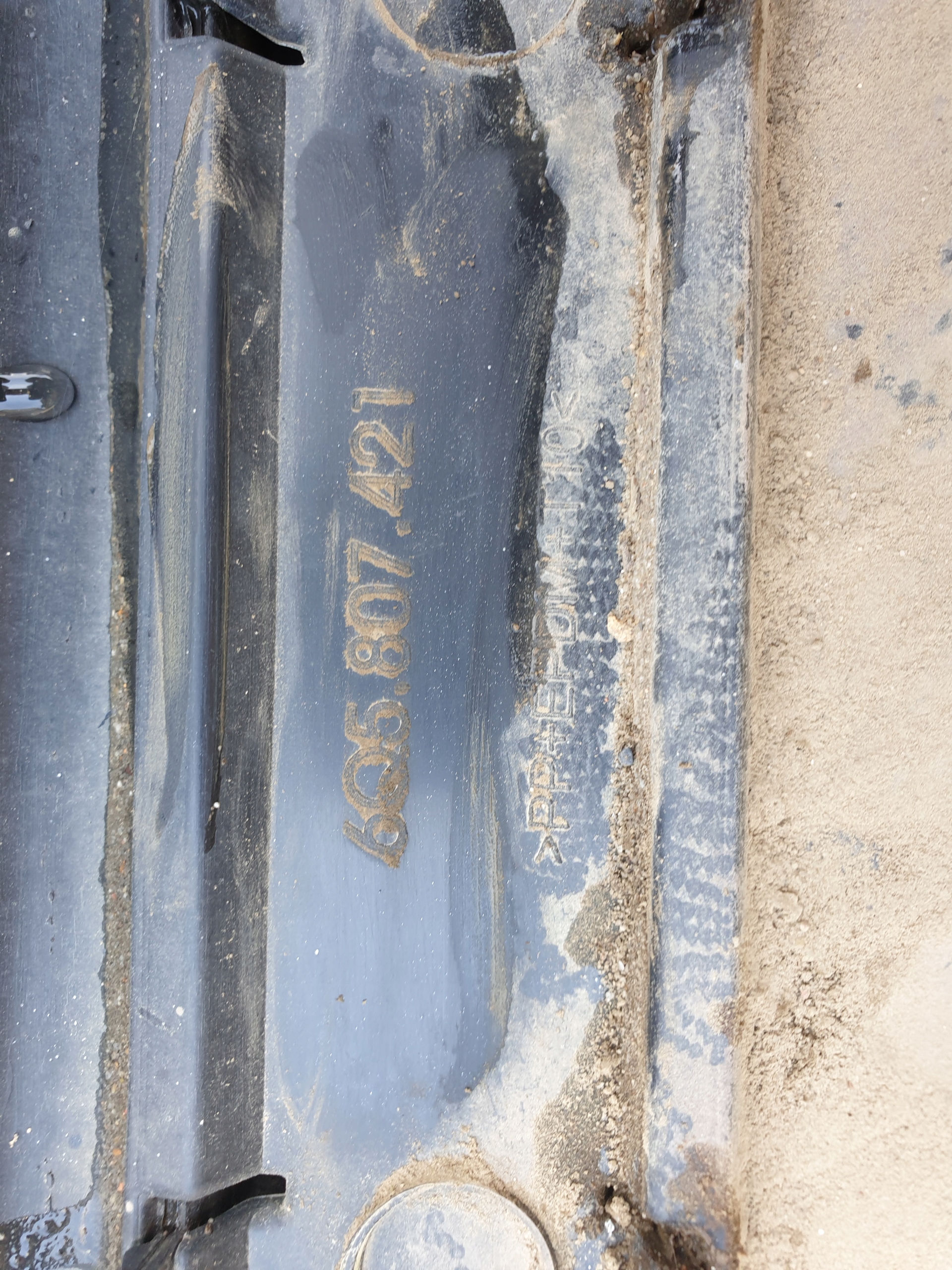 VW POLO 6Q5807421 2002-2008 bumper rear part