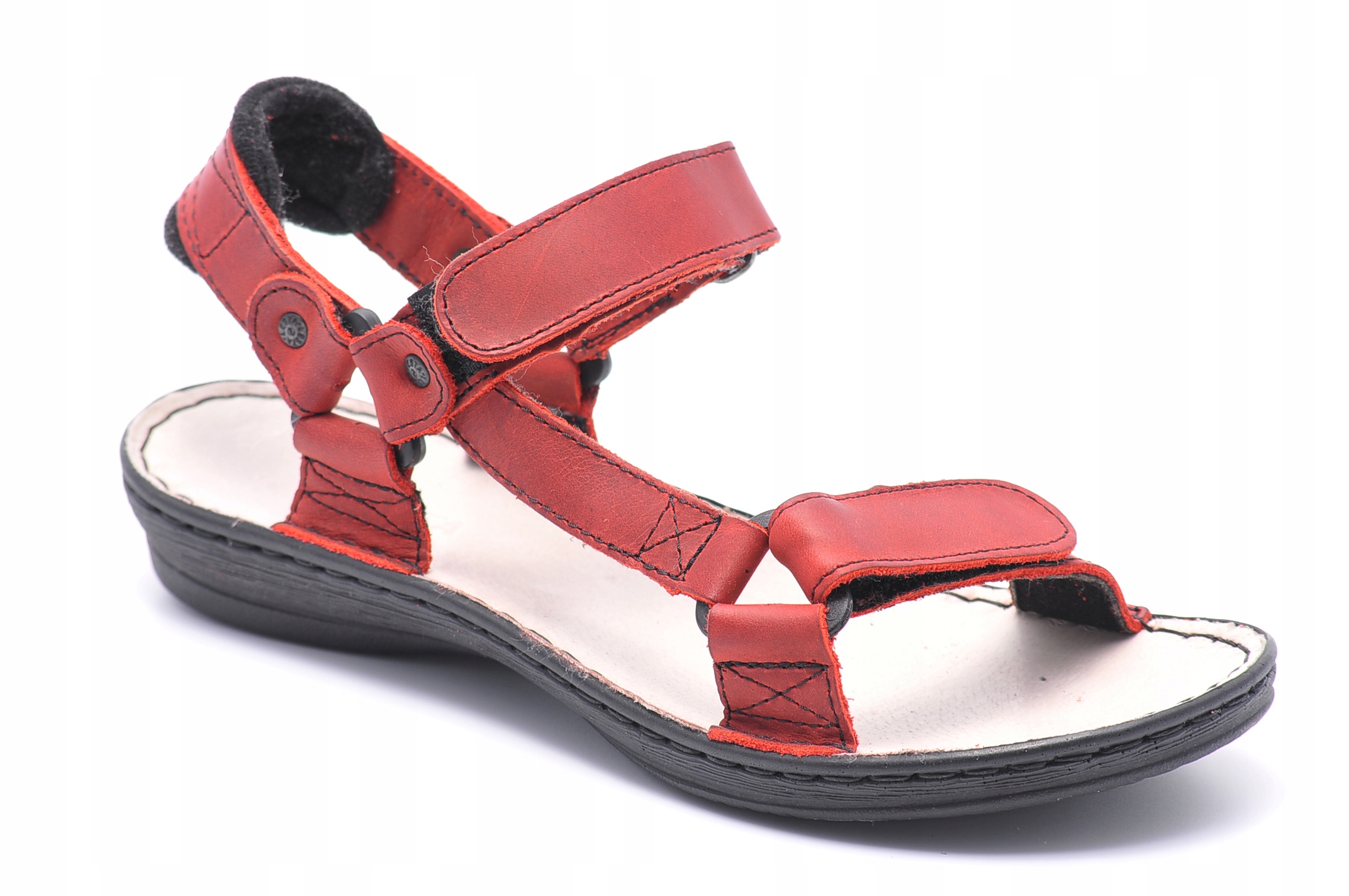 Sandály Lesta 1165 Červené, velikost 36