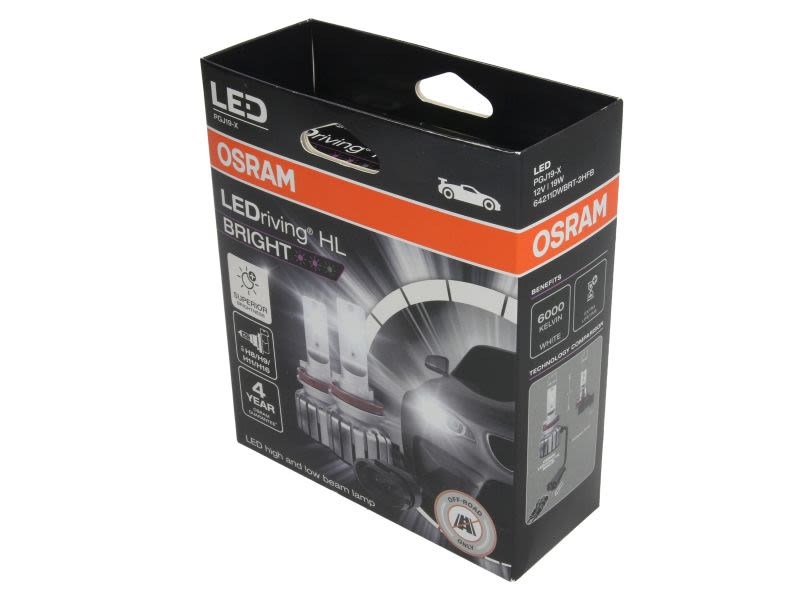 Led žiarovka (2ks) H11/H16/H8/H9 12V 19W LEDriving