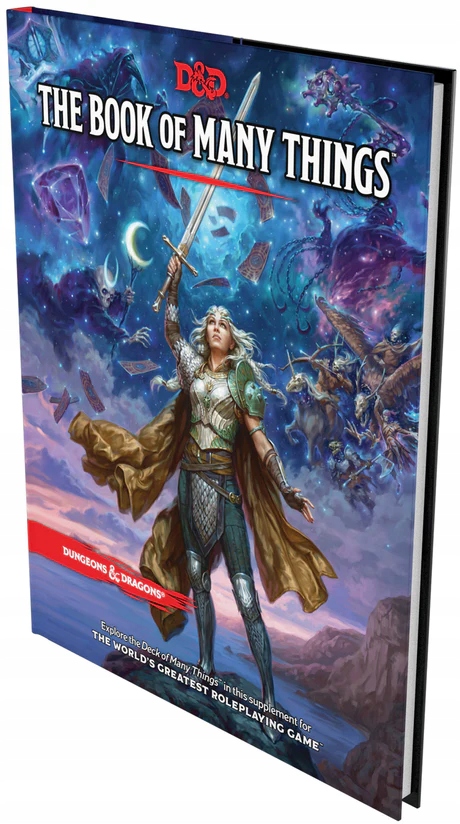 PODRĘCZNIK DUNGEONS AND DRAGONS 5.0 THE DECK OF MANY THINGS System Dungeons and Dragons