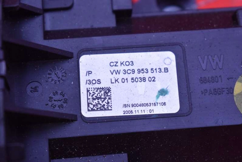 DEVIO LUCI TERGICRISTALLO TERGI PAJAK 3C9953513B VW PASSAT B6 KOMBI 05-10