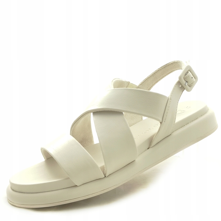 Pohodlné dámské sandály Béžové Marco Tozzi 28408