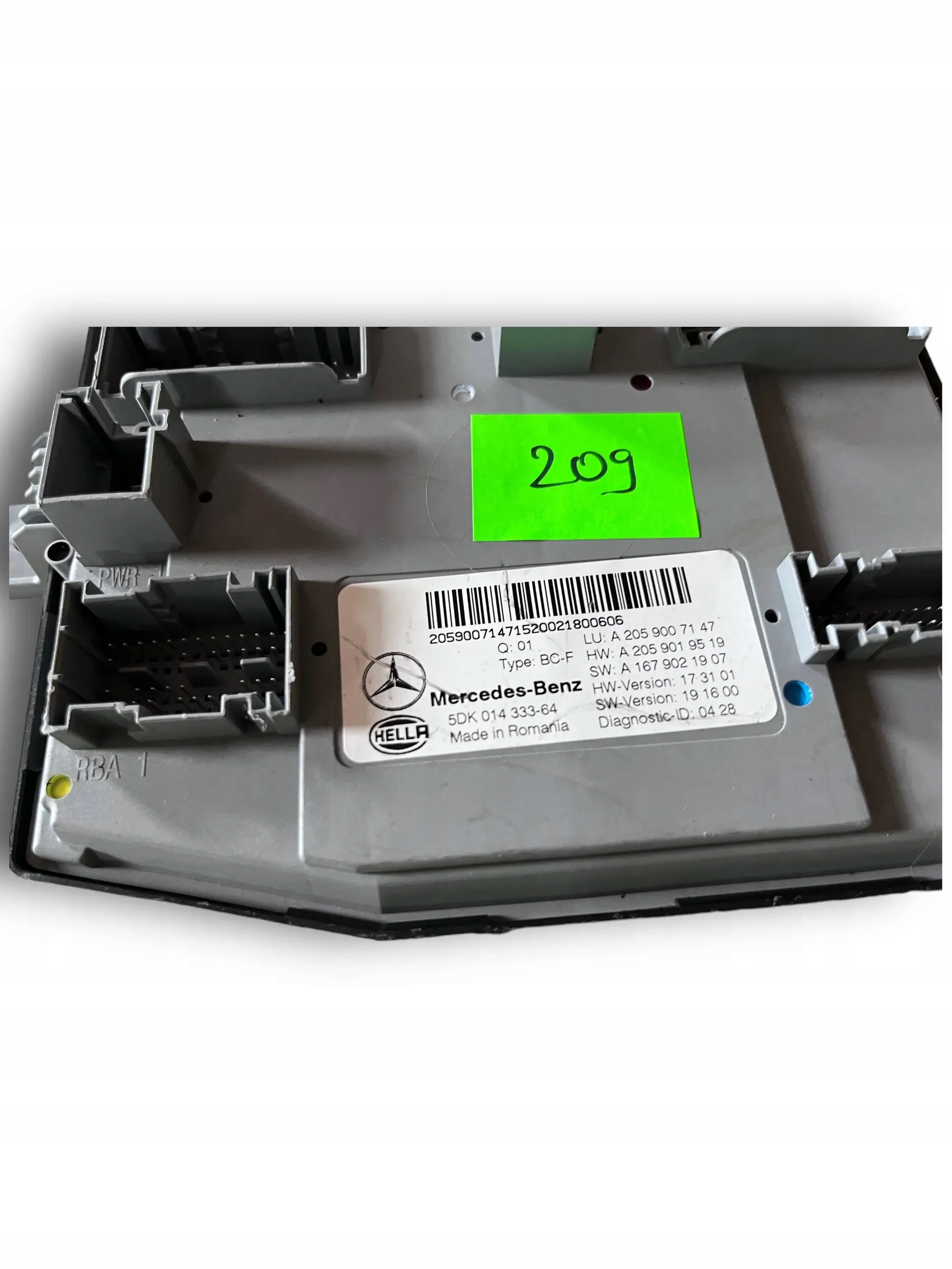 MERCEDES C class W205 module SAM 2059007147 @M