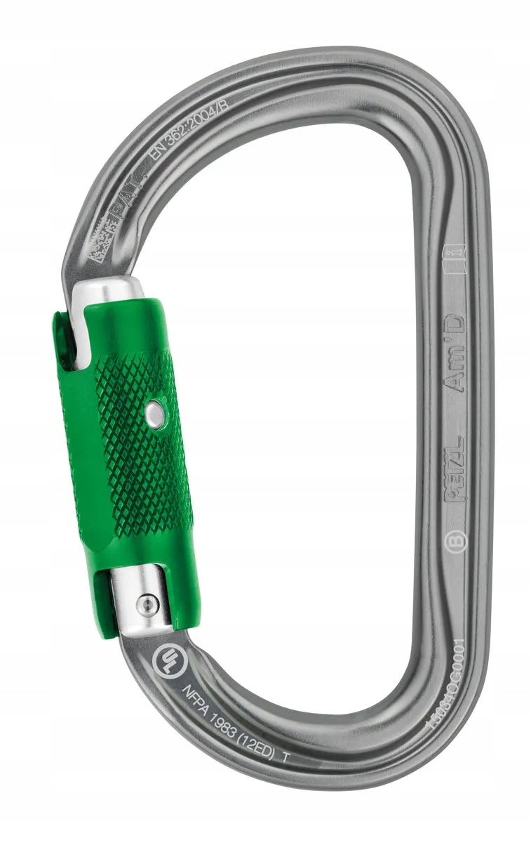 Karabinek wspinaczkowy Petzl Am'D Pin-Lock
