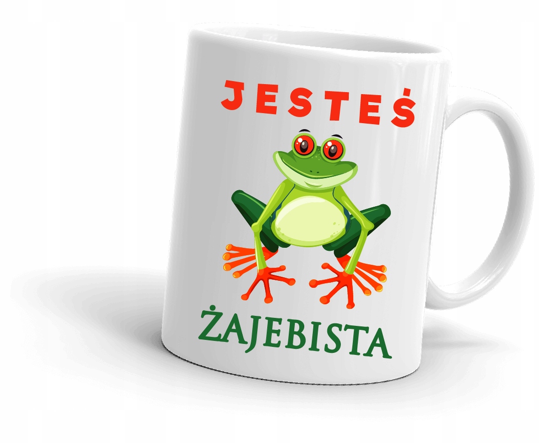 

Kubek Jesteś Żajebista kartonik