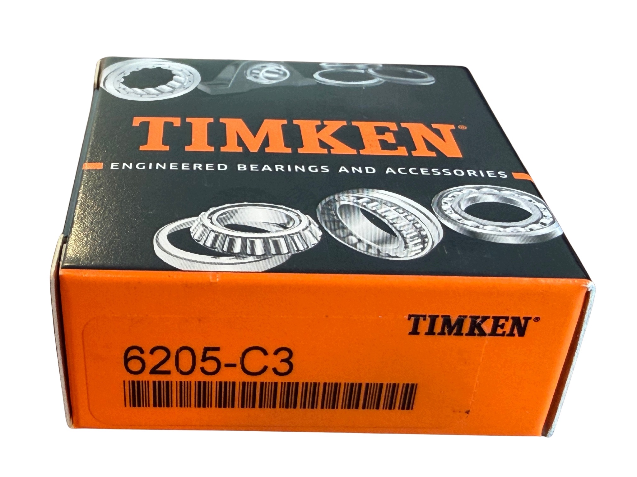 Łożysko wału korbowego 6205 C3 Timken 25x52x15 mm, otwarte, kosz stalowy
