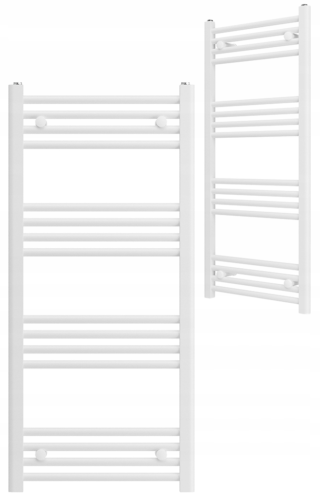 Kúpeľňový Ohrievač Biely Rebrík 50x110 cm Moderný Kaloryfer Breno