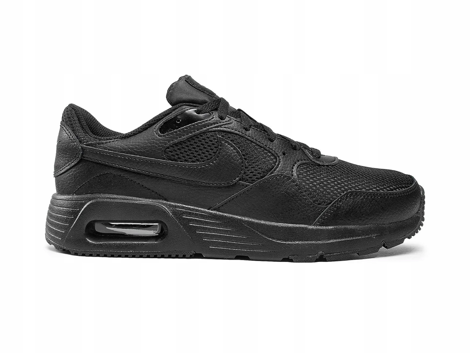Pánské boty Nike Air Max Sc CW4555-003 černé kožené tenisky velikost 46