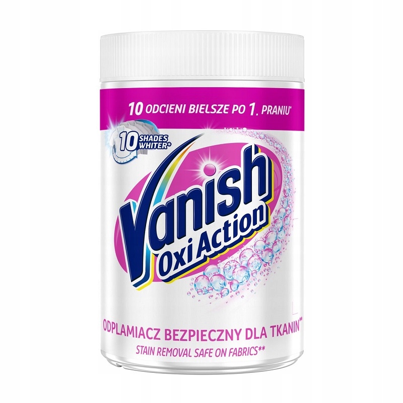 

Vanish Oxi White Odplamiacz do bieli proszek 470g