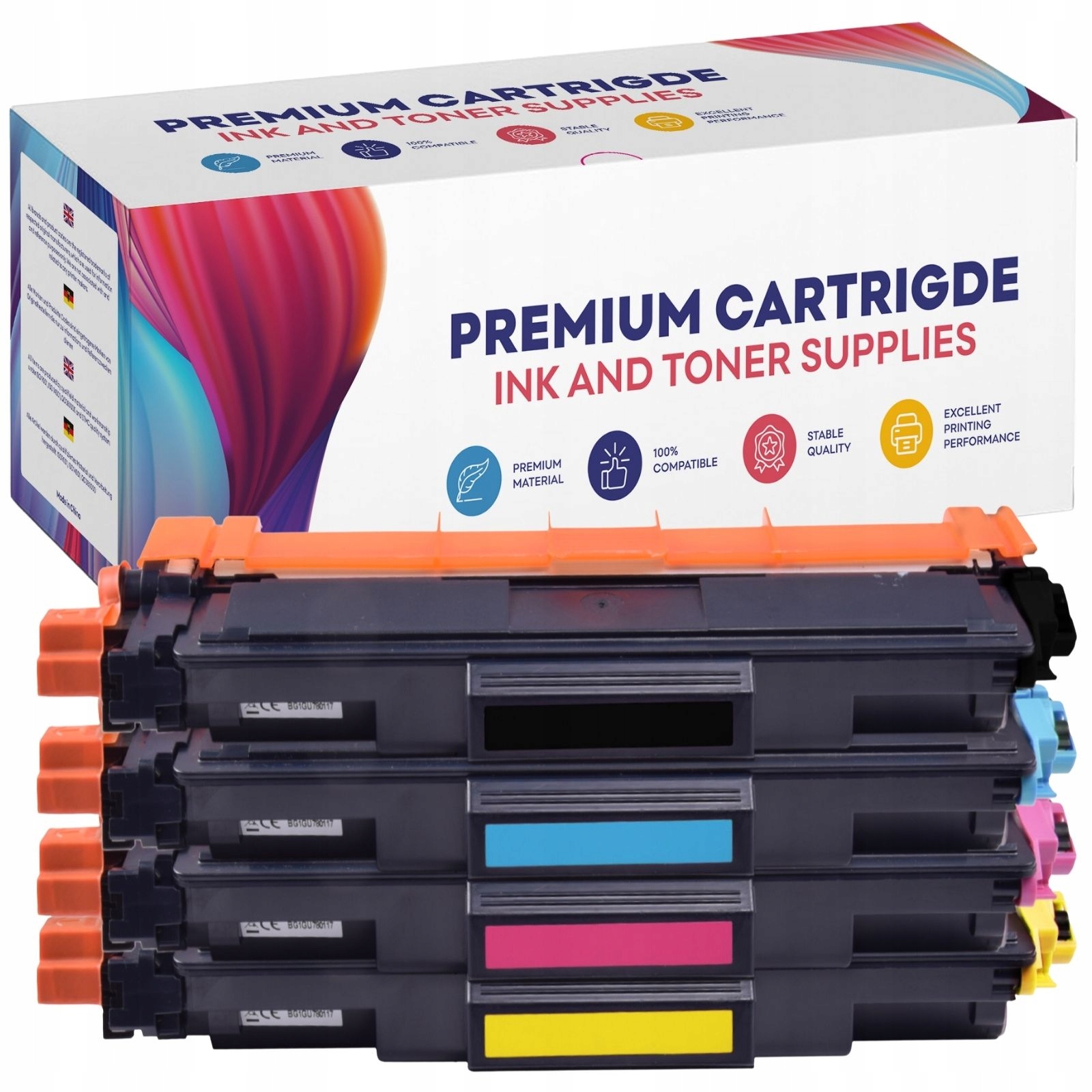 

4x Toner do Brother DCP-L3550cdw MFC-L3730cdn 247