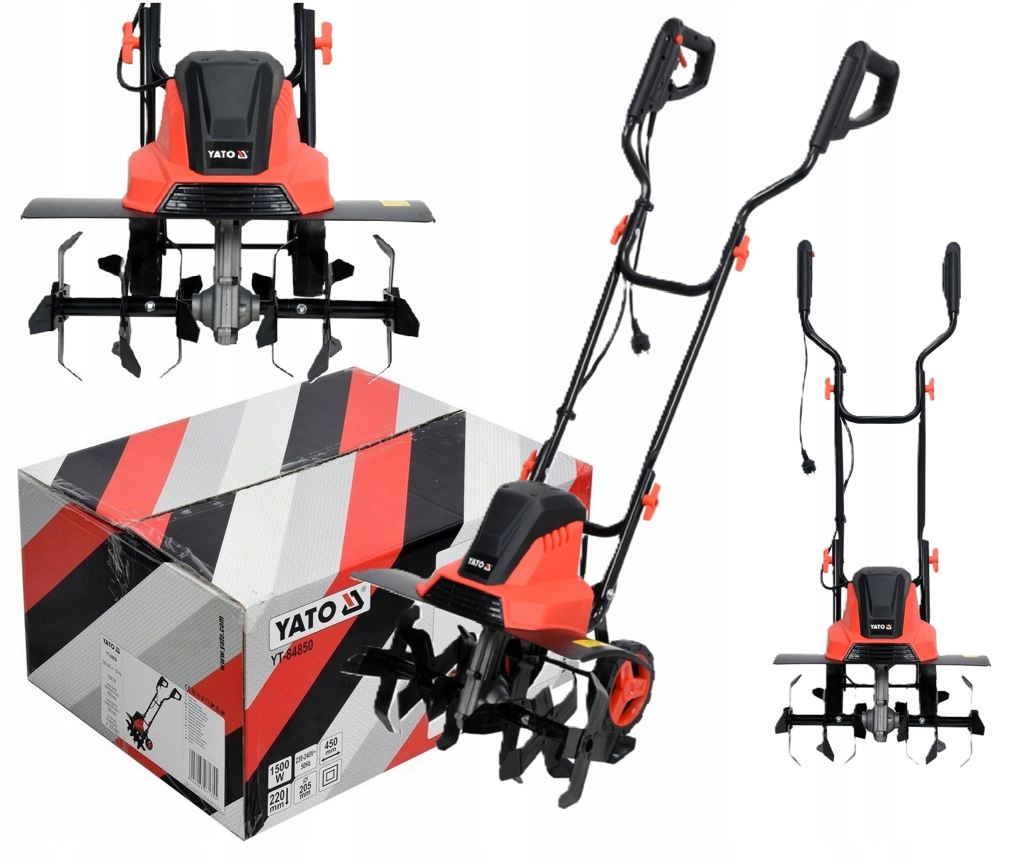 Kultivátor Elektrický 45 cm 1500 W Yato YT-84850