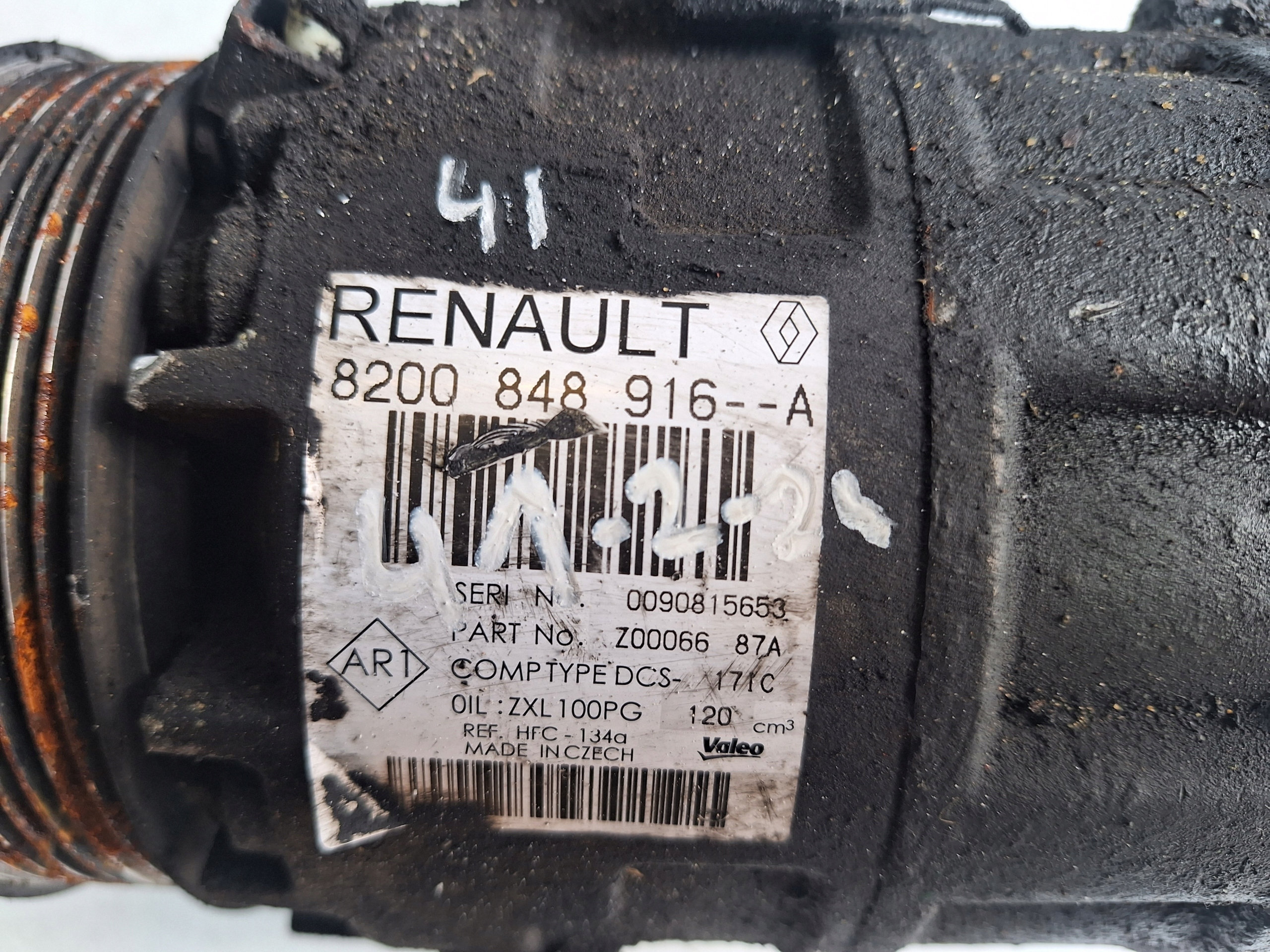 RENAULT kompresor kompresor AC 8200848916A