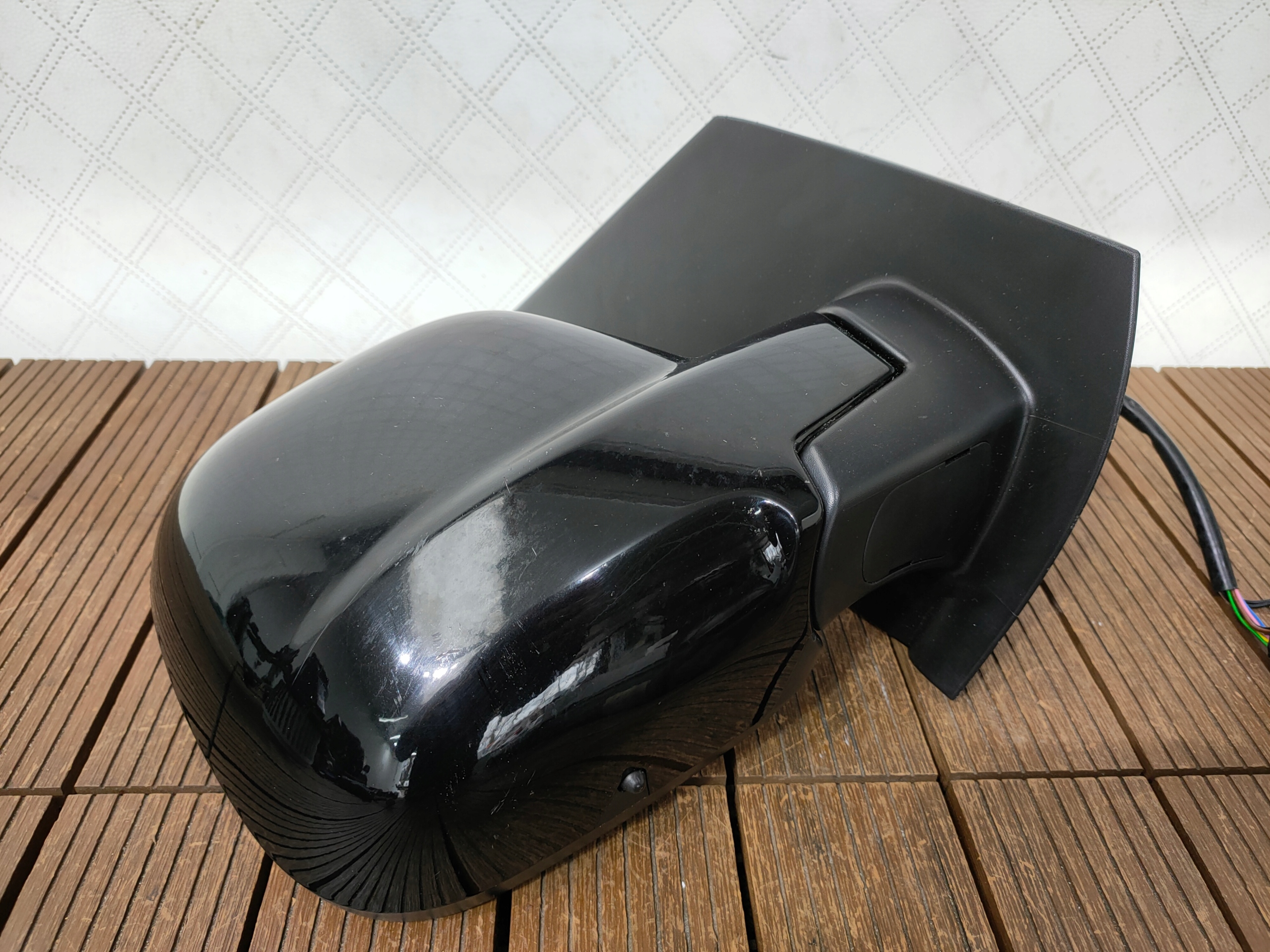 JUMPY EXPERT III 16-25 mirror right 9-PIN (7+2) black, LAKIEROWANE EUROPA